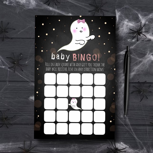 Little Spirit Halloween Baby Shower Bingo (Von Creator hochgeladen)