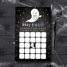 Little Spirit Halloween Baby Shower Bingo