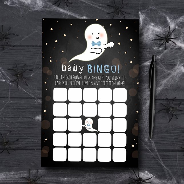 Little Spirit Halloween Baby Shower Bingo (Von Creator hochgeladen)