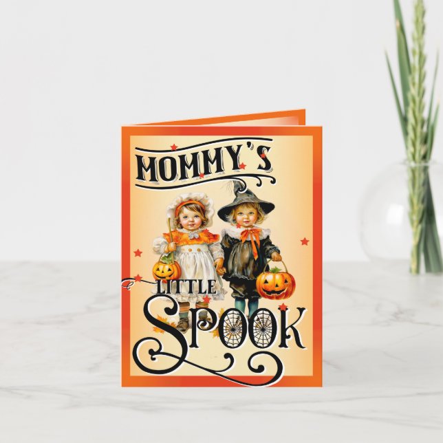 Little Spook Dankeskarte (Vorderseite)