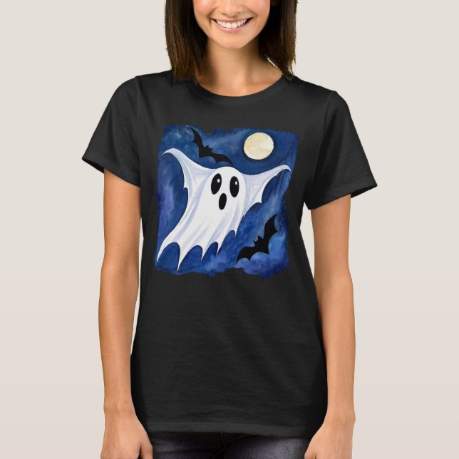 Little Spooky Ghost - Halloween 7 - Fanspass T-Shirt (Vorderseite)