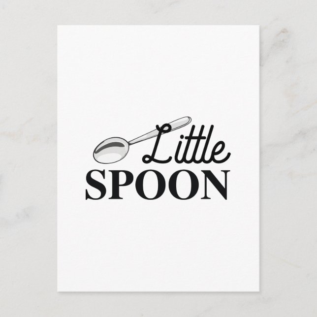 Little Spoon Postkarte (Vorderseite)