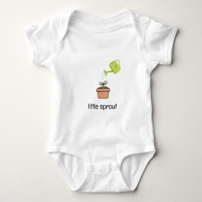 Little Sprout Baby Strampler (Vorderseite)