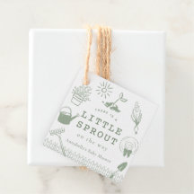 Little Sprout Hand-drawn Garden Baby Shower