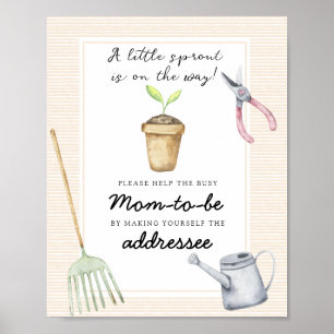 Little Sprout - Helfen Sie der betriebsamen Mama Poster