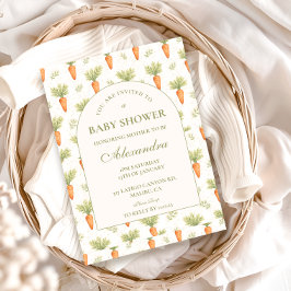 Little Sprout Rustic Garden Baby Shower Einladung