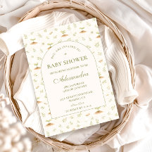 Little Sprout Vintage Garden Baby Shower