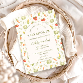 Little Sprout Whimsical Garden Baby Shower Einladung