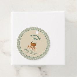 Little Sprouts Garden Party Babydusche Geschenkanhänger