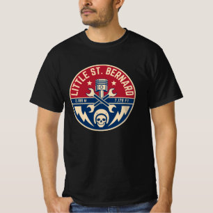 Little St Bernard Pass Französisch italy Alpenmoto T-Shirt