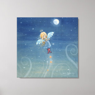 Little Star Angel Canvas Print Leinwanddruck