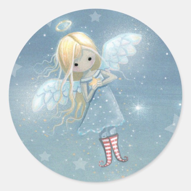 Little Star Angel Stickers (Vorderseite)