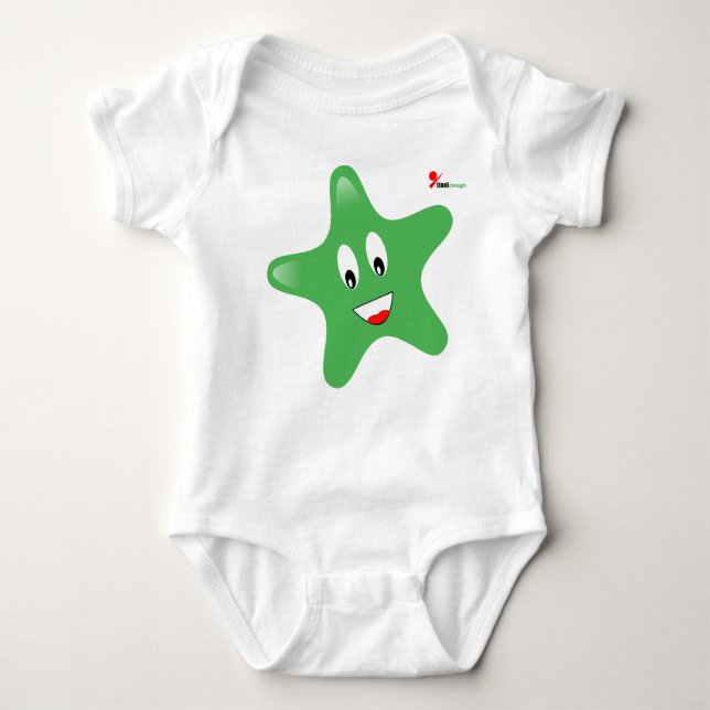 Little Star Baby Bodysuit Baby Strampler (Vorderseite)