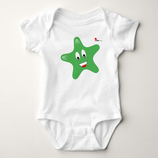 Little Star Baby Bodysuit Strampler (Vorderseite)