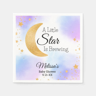 Little Star Brewing Dreamy Baby Shower Serviette