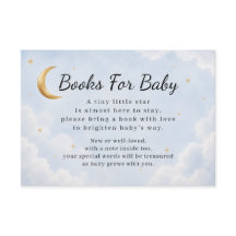 Little Star Bücher für Baby-Beilagekarte