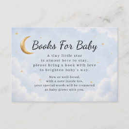 Little Star Bücher für Baby-Beilagekarte Begleitkarte