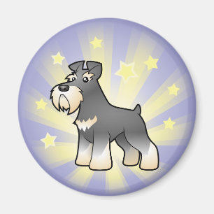 Little Star Gigant/Standard/Miniaturschnauzer Magnet