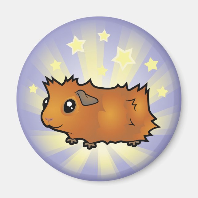 Little Star Guinea Pig (pechy) Magnet (Vorne)