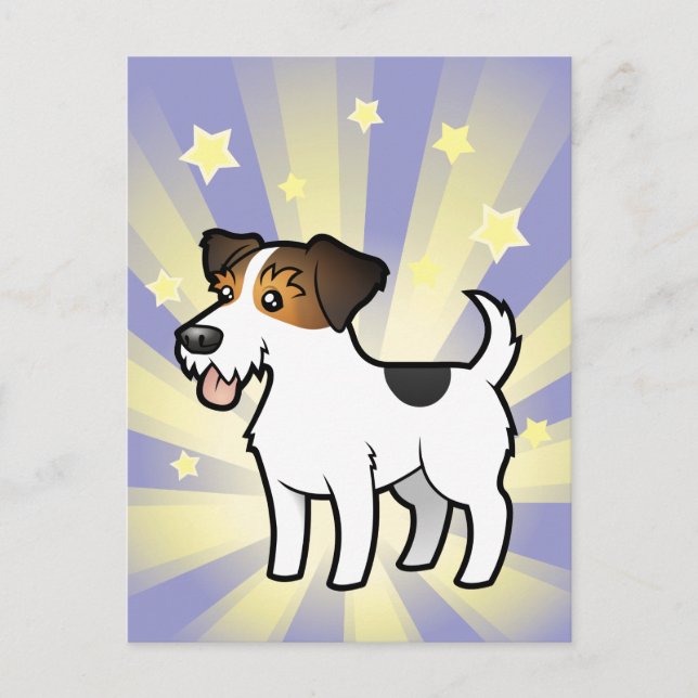 Little Star Jack Russell Terrier Postkarte (Vorderseite)