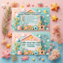 Little Steps Day Care Kleines Unternehmen QR-Code