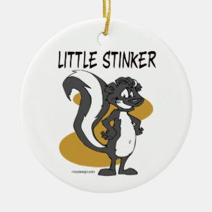 Little Stinker Keramik Ornament