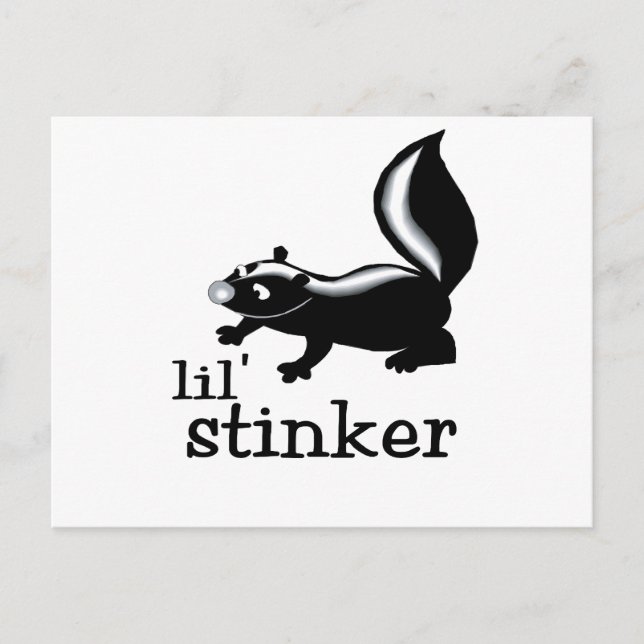 Little Stinker Postkarte (Vorderseite)