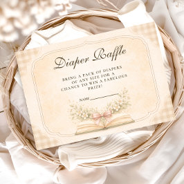 Little Story Begins Diapper Raffle Begleitkarte