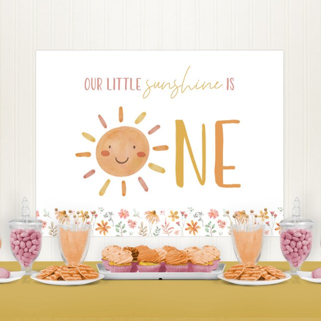 Little Sunshine 1. Geburtstag Banner (Von Creator hochgeladen)