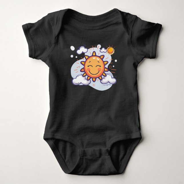 ☀️ Little Sunshine Baby Bodysuit Strampler (Vorderseite)