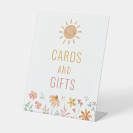 Little Sunshine Geburtstagsparty Cards & Gifts Unt Sockelschild