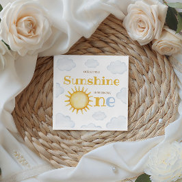 Little Sunshine Geburtstagsservietten Serviette