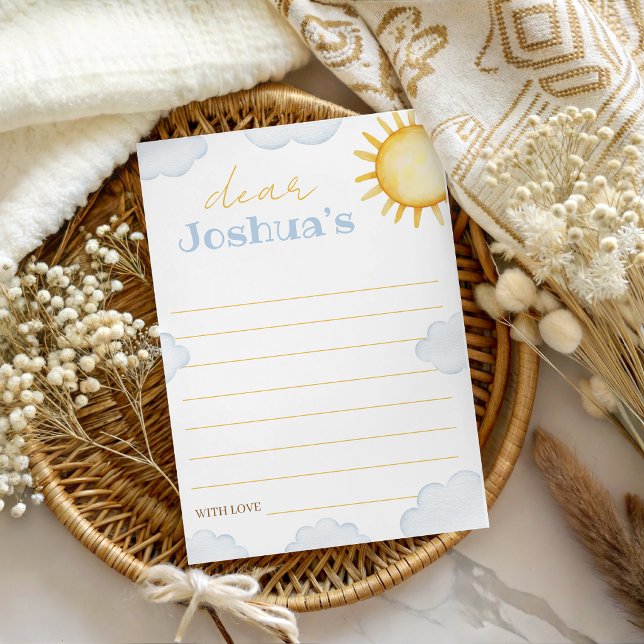 Little Sunshine Time Capsule Card Einladung (Von Creator hochgeladen)