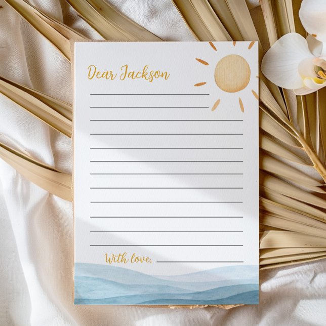 Little Sunshine Time Capsule Note Card Dankeskarte (Von Creator hochgeladen)