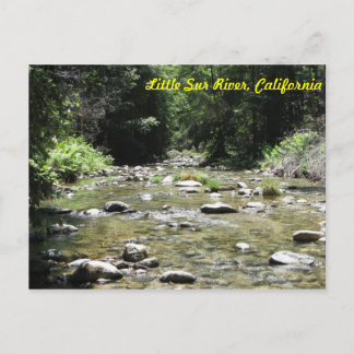 Little Sur River Postkarte