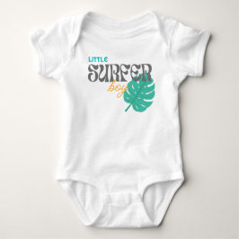 Little Surfer Boy - Baby Bodysuit Baby Strampler