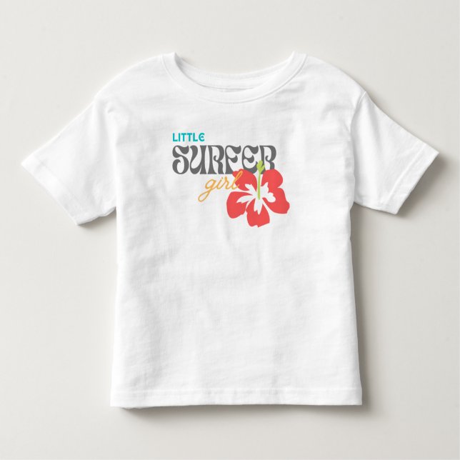 Little Surfer Girl - Kleinkind-Shirt Kleinkind T-shirt (Vorderseite)
