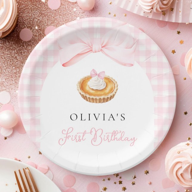 Little Süsse Pie Coquette Zum Geburtstag Pappteller (Von Creator hochgeladen)