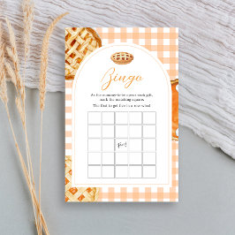 Little Süsse Pie Gingham Baby Shower Bingo Game