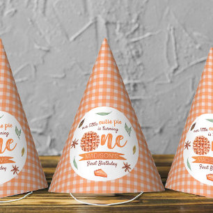 Little Süsse Pie Herbst 1. Geburtstag Partyhütchen