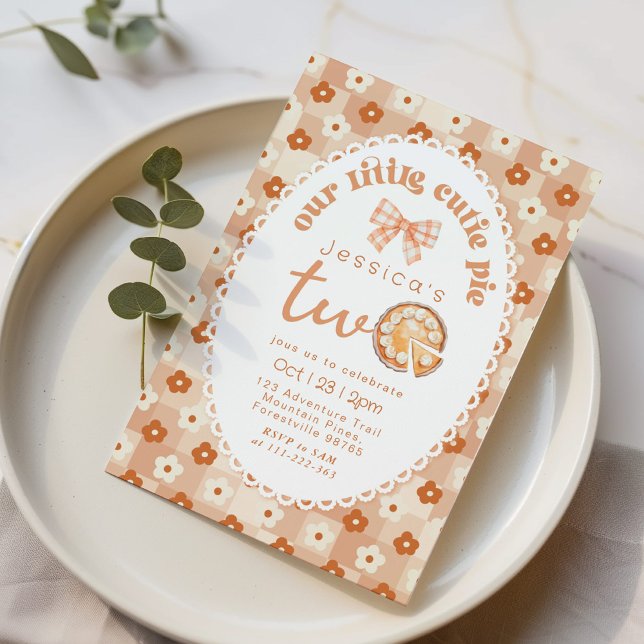 Little Süsse Pie ist Party zum 2. Einladung (Von Creator hochgeladen)