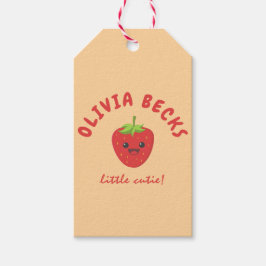 Little Süsse Strawberry Babydusche Geschenkanhänger