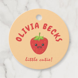 Little Süsse Strawberry Babydusche Geschenkanhänger