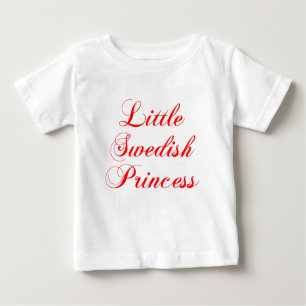 Little Swedish Princess Baby T-shirt
