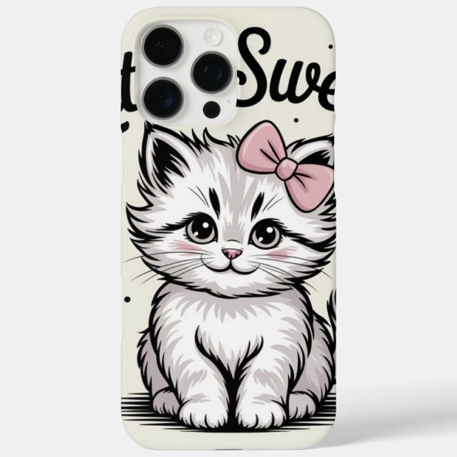 Little Sweet Kitty Case-Mate iPhone Hülle (Rückseite)