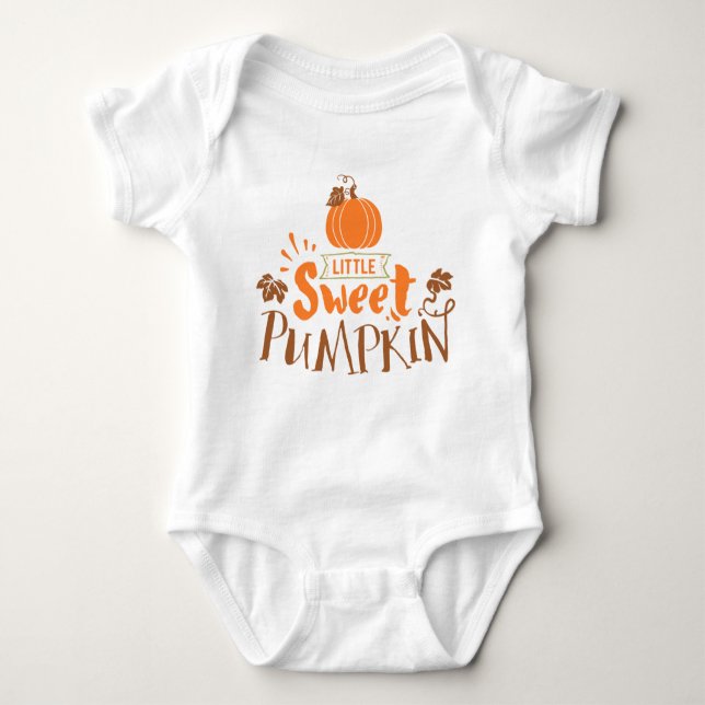 Little Sweet Pumpkin Baby Strampler (Vorderseite)