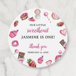 Little Sweetheart 1. Geburtstag Geburtstag Valenti Geschenkanhänger