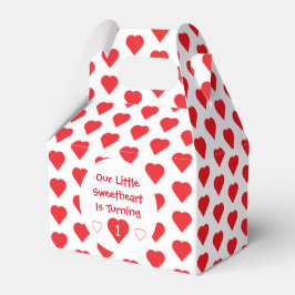 Little Sweetheart 1. Geburtstag Geschenkschachtel