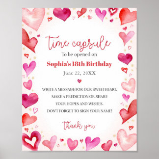 Little Sweetheart Advice Time Kapselunterschrift Poster