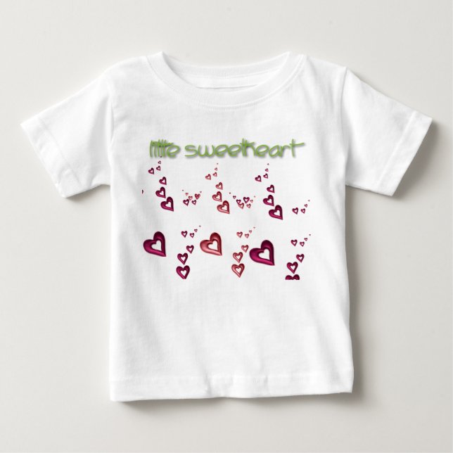 Little Sweetheart Baby Dress T-shirt (Vorderseite)